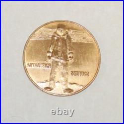 Antarctica OOPERATION DEEP FREEZE Service 1990-91 Navy Air Force Challenge Coin