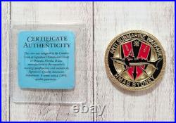 Australian Navy Challenge Coin Medal Used