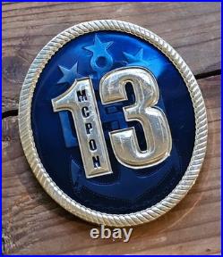Authentic Mcpon Stevens 13 Us Navy Challenge Coin Master Chief Cpo Of The Navy