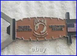 Authentic Navy Sere West Warner Springs Survival Training Rare Challenge Coin