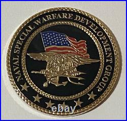 Authentic SEAL Team 6 NSWDG DEVGRU Facilities Seabees / CB Navy Challenge Coin