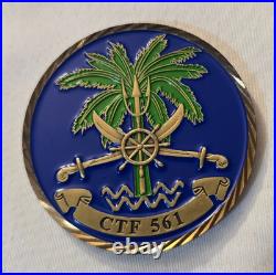 Authentic US Navy SEAL Naval Special Warfare Unit Three CTF-561 Challenge Coin
