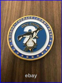 Authentic US Navy SEAL Team Two ST2 Erasmo Doc Riojas Challenge Coin RARE