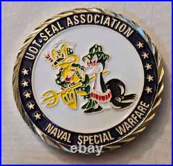 Authentic US Navy UDT-SEAL Association Naval Special Warfare NSW Challenge Coin