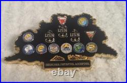 Authentic Us Navy Desert Goats Fy-21 28 Jan 21 Special Rare Challenge Coin