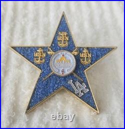 Authentic Us Navy Usn Recruiting District Los Angeles La Pacific Challenge Coin