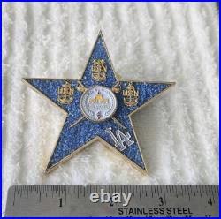 Authentic Us Navy Usn Recruiting District Los Angeles La Pacific Challenge Coin