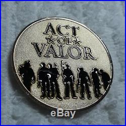 Authentic Us United States Navy Seals Act Of Valor Ft. Bragg Rare Challenge Coin