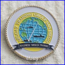 Authentic Usn Naval Warfare Trainers Instructors Rare Challenge Coin
