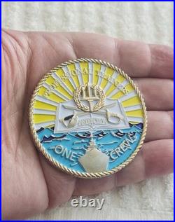Authentic Usn Naval Warfare Trainers Instructors Rare Challenge Coin