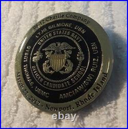 Authentic Usn Officer Candidate School Ocs 08-12 Newport Ri Rare Challenge Coin