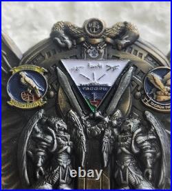 Authentic Usn Tacgru 1 Tactical Air Control Group San Diego Rare Challenge Coin