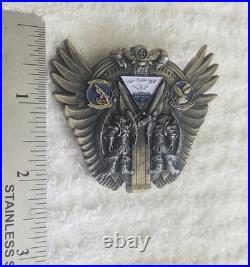 Authentic Usn Tacgru 1 Tactical Air Control Group San Diego Rare Challenge Coin