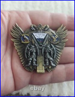 Authentic Usn Tacgru 1 Tactical Air Control Group San Diego Rare Challenge Coin