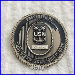 Authentic Usn Task Force 56 Navy Expeditionay Combat Forces Rare Challenge Coin