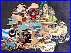 Awesome 10 USN Navy FCPOA Pride 7pc Set Challenge Coin Puzzle Japan FDNF