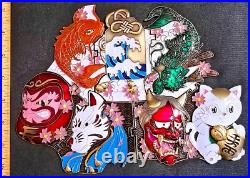 Awesome 10 USN Navy FCPOA Pride 7pc Set Challenge Coin Puzzle Japan FDNF