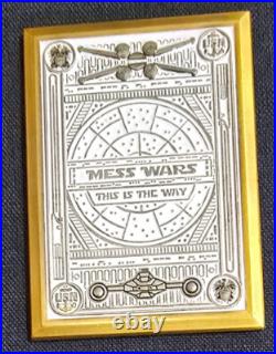 Awesome 2.5 Navy USN Chiefs Pride CPO Challenge Coin Mess Wars JarJar Rare