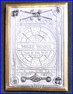 Awesome 2.5 Navy USN Chiefs Pride CPO Challenge Coin Mess Wars Kylo Ren