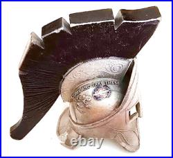 Awesome 2.5 USN Navy Chiefs Mess CPO Challenge Coin Spartan Helmet Black