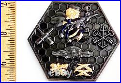Awesome 2.5 USN Navy Seals Unit Challenge Coin Seal Team III (N4)