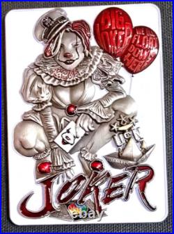 Awesome 3.5 Navy Chief CPO Pride Challenge Coin Jenny Joker ATG Pacnorwest Card