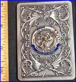 Awesome 3.5 Navy Chief CPO Pride Challenge Coin Jenny Joker ATG Pacnorwest Card