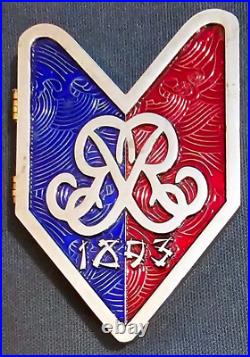 Awesome 3.5 Navy Chiefs Anchor Holder Challenge Coin USS Ronald Reagan (CVN 76)