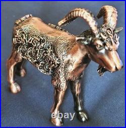 Awesome 3.5 Navy USN CPO Pride Challenge Coin Standing Goat