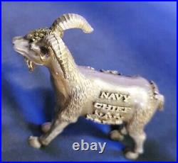 Awesome 3.5 Navy USN CPO Pride Challenge Coin Standing Goat
