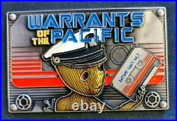 Awesome 3.5 Navy USN Challenge Coin Warrants of the Pacific Guardians