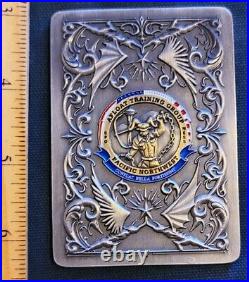 Awesome 3.5 Navy USN Chief CPO Pride Challenge Coin ATG Pacnorwest Card