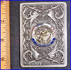 Awesome 3.5 Navy USN Chief CPO Pride Challenge Coin ATG Pacnorwest Card Queen