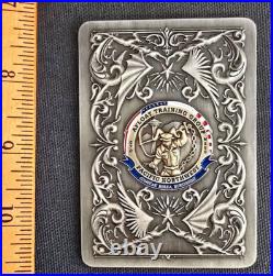 Awesome 3.5 Navy USN Chief CPO Pride Challenge Coin Jack ATG Pacnorwest Card