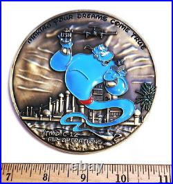 Awesome 3.5 Navy USN Chiefs Mess CPO Challenge Coin GTMO C-12 Air Ops