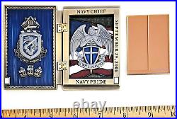 Awesome 3.5 Navy USN Chiefs Mess Challenge Coin USS Michael Monsoor (DDG 1001)