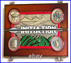 Awesome 3.5 Navy USN Chiefs Pride CPO Anchor Holder Challenge Coin Jumanji