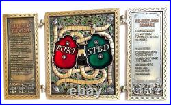 Awesome 3.5 Navy USN Chiefs Pride CPO Anchor Holder Challenge Coin Jumanji