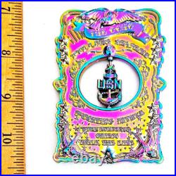 Awesome 3.5 USN Navy Chiefs Pride CPO Challenge Coin THE OCHO OD