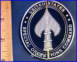 Awesome 3 Navy USN Challenge Coin Special Operations Command