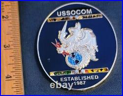 Awesome 3 Navy USN Challenge Coin Special Operations Command