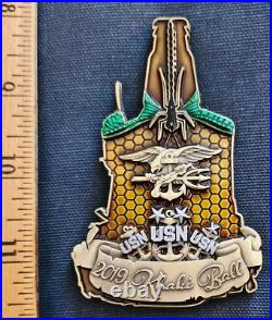 Awesome 3 Navy USN Chiefs Mess CPO Challenge Coin USS Michael Murphy (DDG-112)