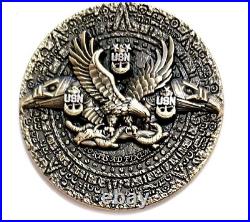 Awesome 3 Navy USN Chiefs Mess CPO Challenge Coin USS Rafael Peralta (DDG-115)