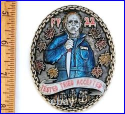 Awesome 3 Navy USN Chiefs Mess Pride Challenge Coin Surface Warfare School FY22