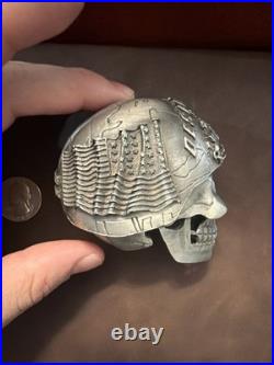 Awesome 3 Navy USN Chiefs' Pride CPO Challenge Coin Desert Chiefs Skull