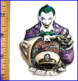 Awesome 3 Navy USN Chiefs Pride CPO Challenge Coin Joker