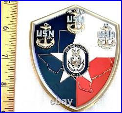 Awesome 3 Navy USN Chiefs Pride CPO Challenge Coin USS San Jacinto (CG-56)