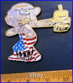 Awesome 3 Navy USN Seals Tribute Challenge Coin