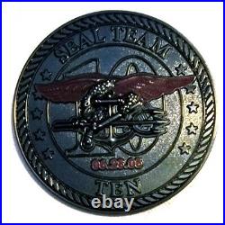 Awesome 3 Navy USN Tribute Challenge Coin Seal Team 10