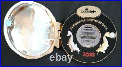 Awesome 3 Navy Unit Pride Challenge Coin Cigar Cutter Submarine Group 7 Hatch